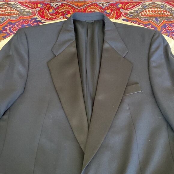 Orsini Collezione 100% Wool Single Breasted Tuxedo Dinner Jacket - Picture 4 of 13